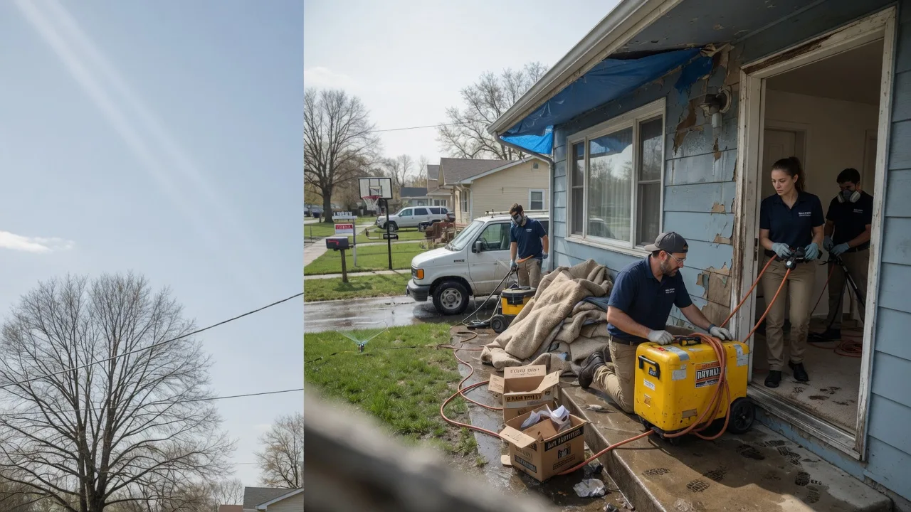 Basement Flood Cleanup in Maidens, VA near me